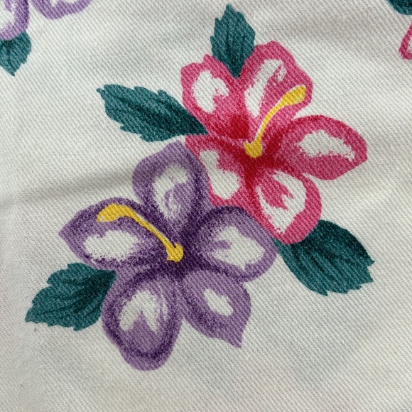 Vintage 90’s sostanza floral hibiscus print skort - Picture 9 of 9